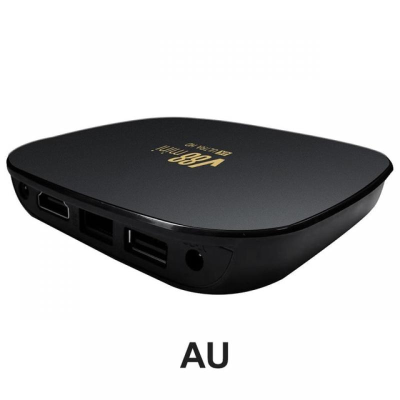 Black Allwinner H3 Media Player Android 12 Mini Smart Tv Box Quad Core 2.4g Wifi Set Top Box Smart Home Home Theater