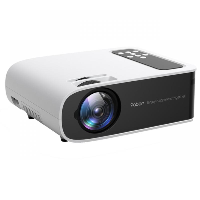 YABER Pro V8 4K Projector with WiFi 6 and Bluetooth 5.0 450 ANSI Outdoor Projector Portable Home Video Projector