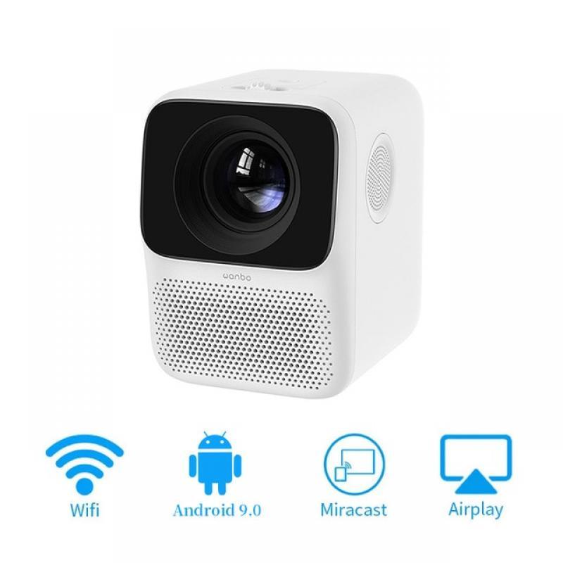 Wanbo T2 MAX Projector 1080P 5000 Lumens Mini LED Portable WIFI Full HD Projector 4K 1920*1080P Keystone Correction For Home