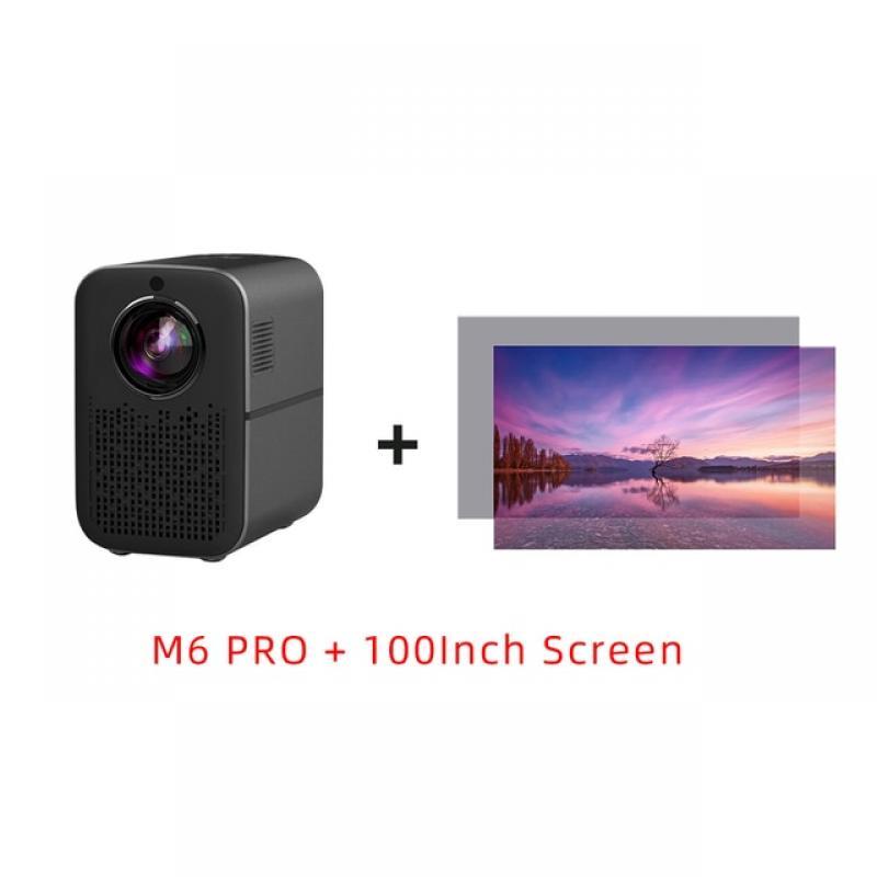 Light Unicorn M6 PRO 1080P LED 4K Video Projector Android 6000 Lumens 5G Wifi Beamer Auto Focus Home Cinema Smartphone Bluetooth