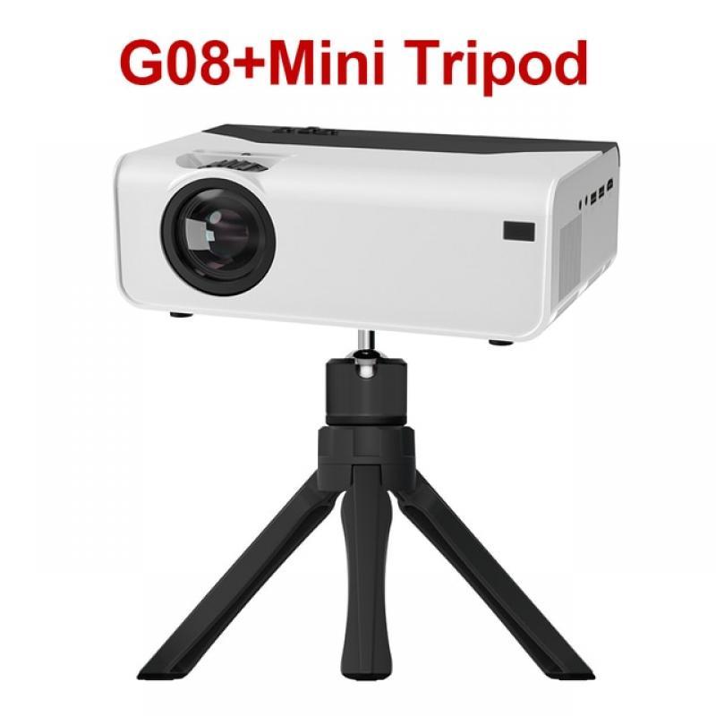 ISINBOX Projector Andriod 9.0 G08 5G WIFI Bluetooth Samrt TV Supports 1080P Video Home Cinema Theater Projectors With HD Port