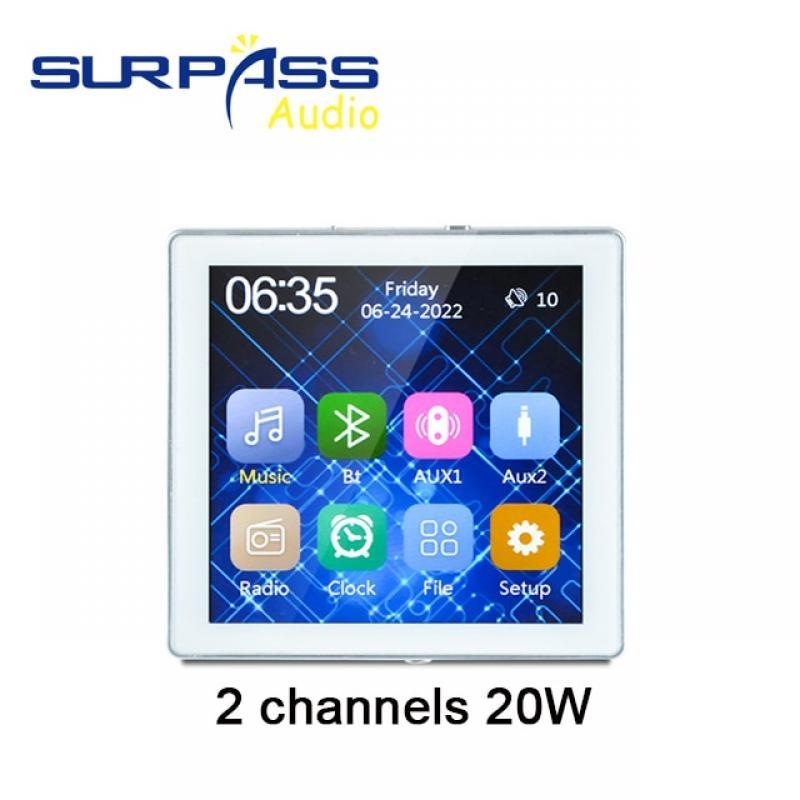 Touch Screen Two-way Bluetooth Supports Six Languages Intelligent Home Theater Amplifier Can Be Connected To Bluetooth Speakers