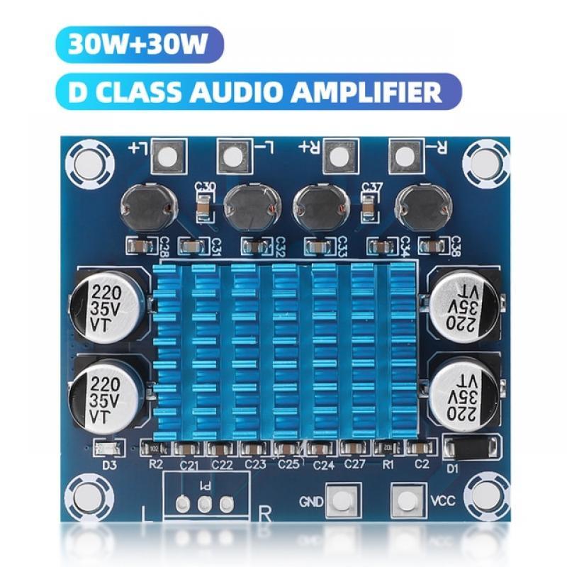 1PCS DC12-26V 2*120W Dual Channel Digital Stereo Audio Power Amplifier Board High Power CS8673 DIY 240W Amplificador Sound Board