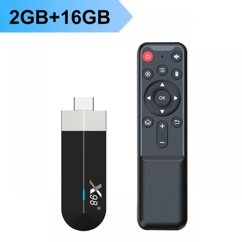 X98 S500 Android 11 TV Stick Amlogic S905Y4 Quad Core 4G 32G AV1 4K 60fps 5G Wifi Google Player Youtube X98 Dongle 2G 16G TV Box