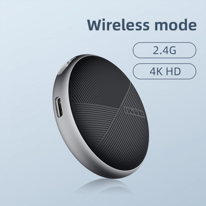 Hagibis 2.4G/5G 4K Wifi Display Receiver Wireless/Wired HDMI-compatible Dongle Miracast AirPlay DLNA TV Stick for Projector HDTV