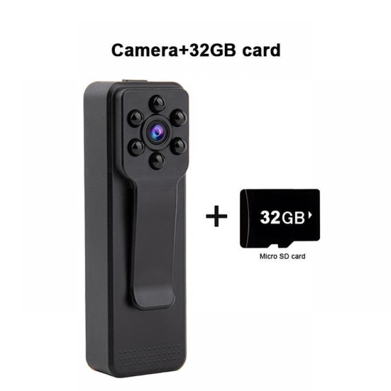 Small CCTV home conference DV camera, high-definition infrared night vision 1080P, with built-in motion detection 1100mAh