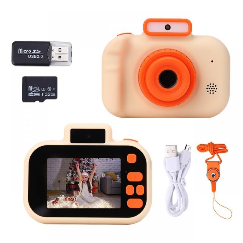 Multifunctional Micro Camera Toy Portable Toddler Camera with Lanyard Digital Video Camera USB Charging for Children Party Gifts
