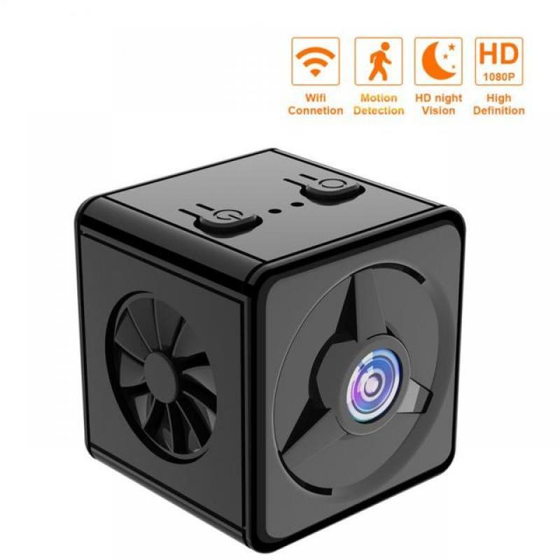 25 Frames Outdoor Wireless Ip Camera Full Perspective Miniature Camera High Definition Motion Detection Night Vision 720p Black