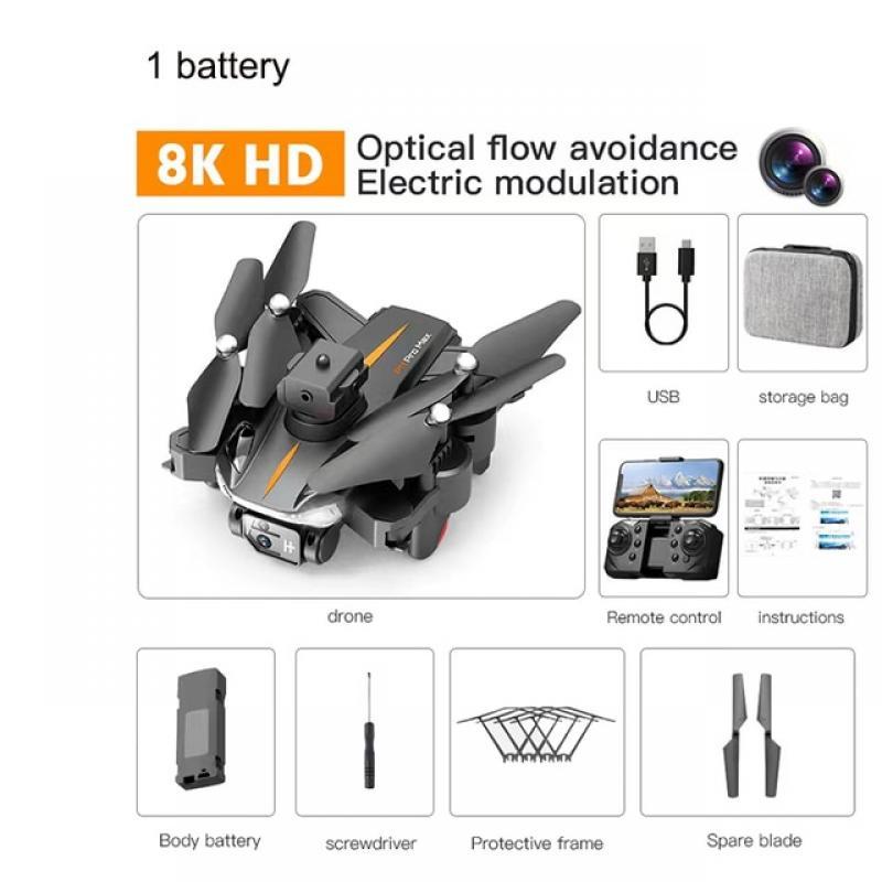 2023 Dual 8K Drone 5G Professional HD Aerial Photography Obstacle Avoidance UAV Four-Rotor Helicopter RC Distance Long Endurance