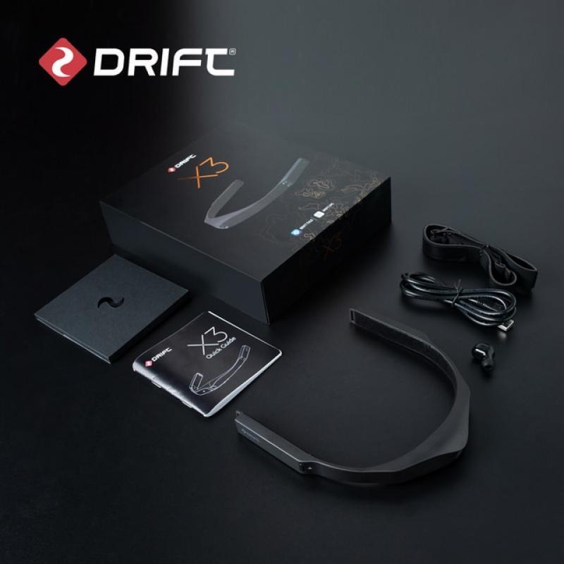 Drift Ghost X3 Action Camera Sport 1080P Head Mounted WiFi Helmet Remote Command 3 Hors Battery Livestream Camcorder Sports Cam