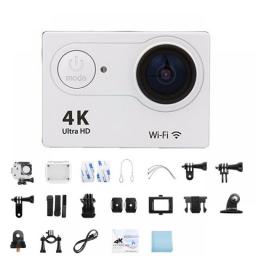 Ultra HD 4K Action Camera 30fps/170D Underwater Helmet Waterproof 2.0-inch Screen WiFi Remote Control Sports Go Video Camera Pro