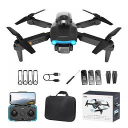 Drones Foldable Drones With Camera  For Adults 4K 15 Min Flight Time Foldable GPS Quadcopter Drones  For Beginners With