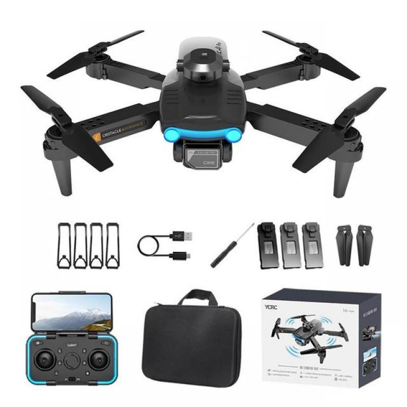 Drones Foldable Drones With Camera  For Adults 4K 15 Min Flight Time Foldable GPS Quadcopter Drones  For Beginners With