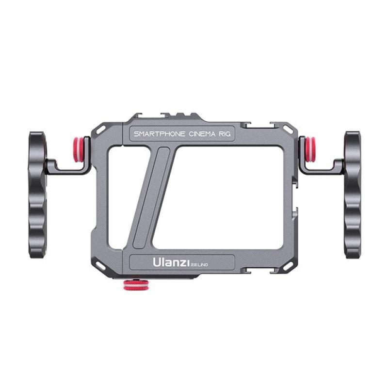 Ulanzi Lino Phone Cage Video Vlog Rig Handle For 5.4'' to 6.7'' iPhone X 11 12 13 Mini Pro Max Android Phone Photography
