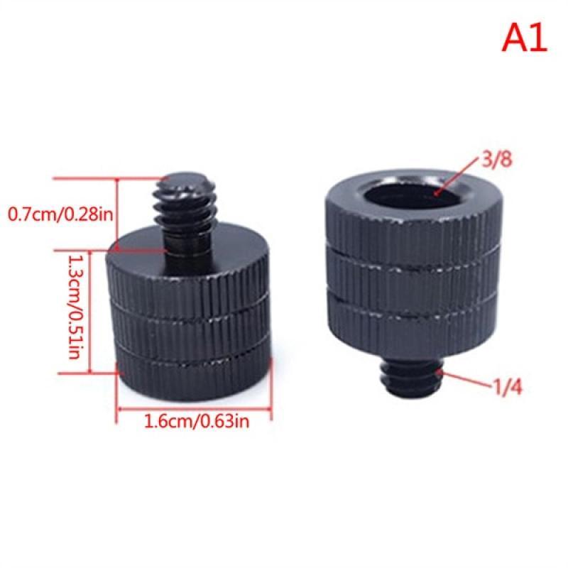 New 1/4 to M4 M5 M6 M8 M10 Conversion Screw 3/8" Male to Female Thread Screw Mount Converter Adapter Standard