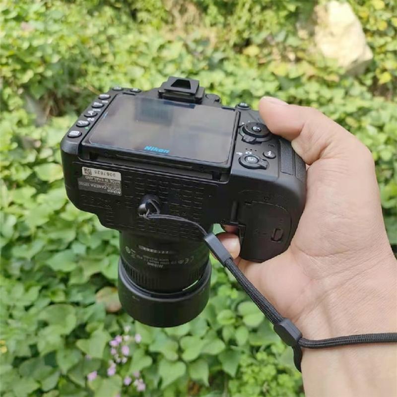 1/4 Inch Handle Camera Screw 1/4" D Ring Adapter w 14cm Adjustable Hand Wristband Lanyard Strap Sling for Tripod Photo Studio