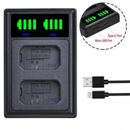 2160mAh NP-FW50 NP FW50 NPFW50 Battery For Sony Alpha A7 A7II A7R A7RII Alpha A6000 A6300 A6400 With LED Dual Charger