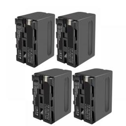 8700mAh NP-F980 NP-F970 NPF960 NPF970 F750 F770 Battery With USB Charger For Sony PLM-100 CCD-TRV35 MVC-FD91 MC1500C BR