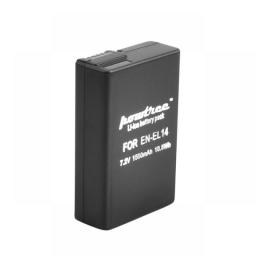 1500mAh EN-EL14 EN EL14 Li-ion Camera Battery LED USB Charger For Nikon D3100 D3200 D3300 Rechargeable Battery For Nikon 7.2V