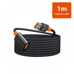 USB 3.0 Extension Cable Female To Male Extender Cord 6A High-Speed Transmission Data Cable For Computer Camera TV Cable 1.5/1m