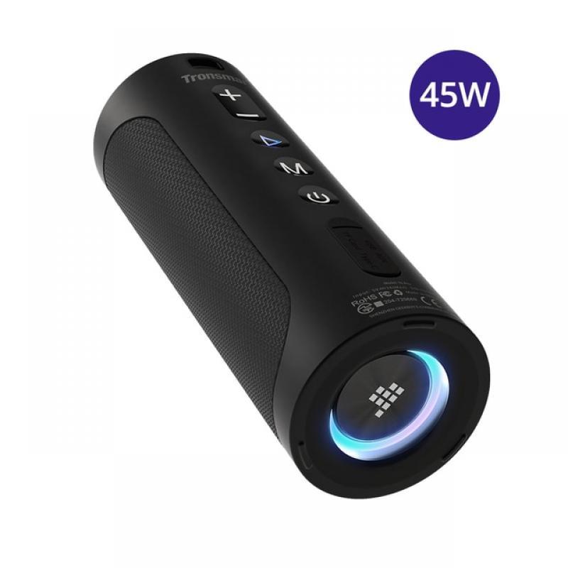 Tronsmart T6 Pro Speaker 45W Portable Speaker with Bluetooth 5.0, Built-in Powerbank, IPX6, 24H Playtime, for Outdoor