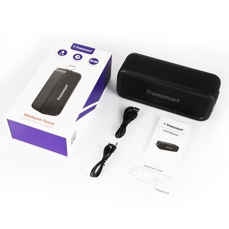 Tronsmart Force Bluetooth Speaker True Wireless Portable Speaker IPX7 Waterproof 40W Speaker with 15H Playtime, Voice Assistant
