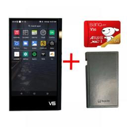 TempoTec V6 DAP Android HIFI Music Player MP3 Portable Dual AK4493SEQ DAC DSD512 WIFI Two-Way Bluetooth MQA TIDAL Spotify