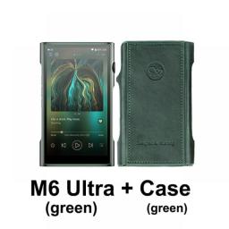 SHANLING M6 Ultra Hi-Res HIFI Portable Music Player AMP USB DAC With 4 AKM AK4493SEQ Open Android10 Bluetooth 5.0 PCM768 DSD512