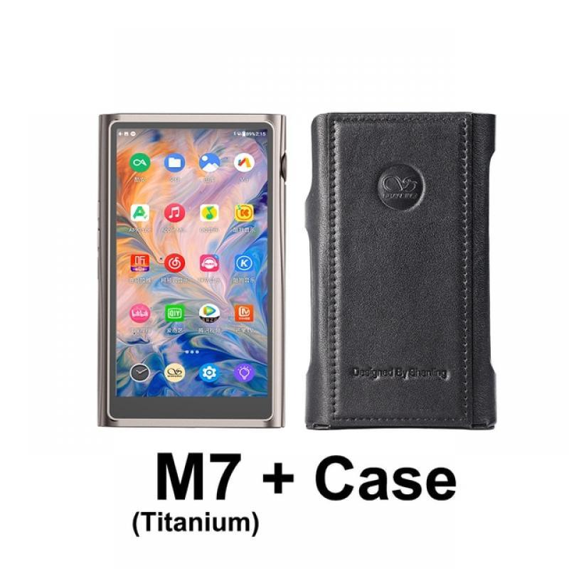 SHANLING M7 Android10 Bluetooth5.0 Hi-RES HIFI Portable Music Player ES9038pro DAC MQA DSD512 8-Core Qualcomm CPU 1080P Display