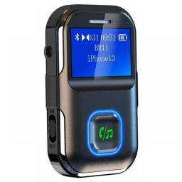 BR11 New MP3 Music Player Receiver Bluetooth 5.3 Audio With Screen Portable Long Distance Transmission Continuous Use For 24h