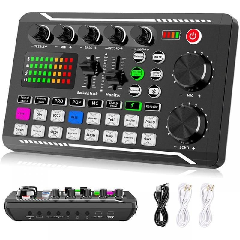 Streaming Microphone Kit with Audio Mixer(Optional) and Condenser Microphone,Microphone Set for Podcast,Live Broadcast,Podcast