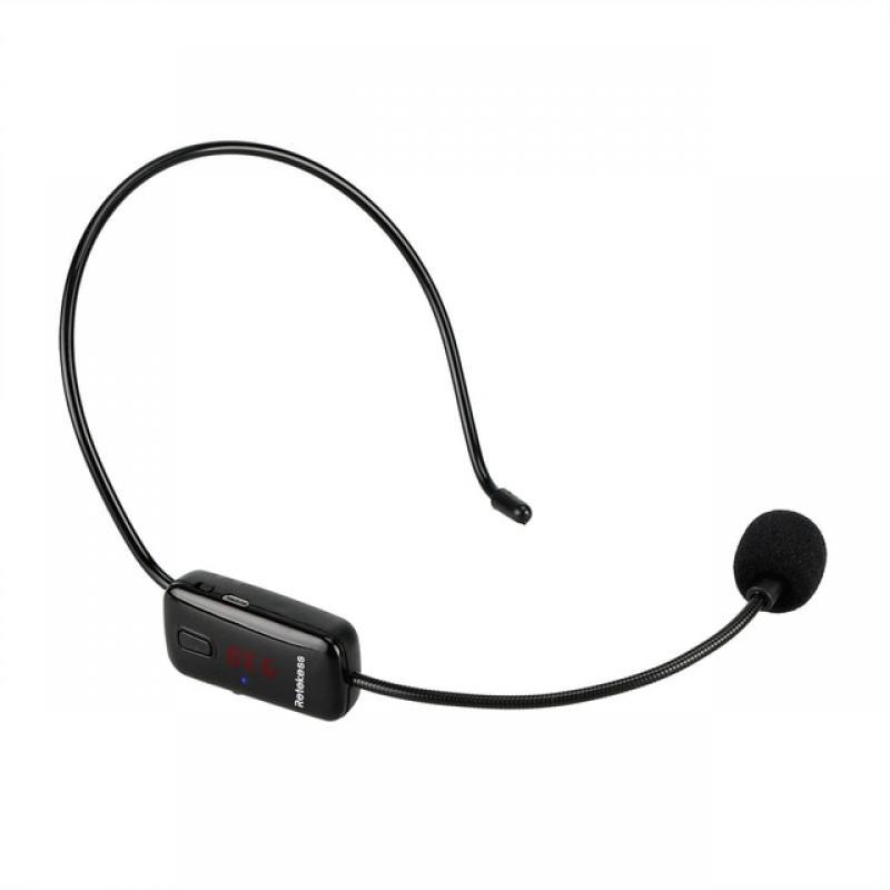 RETEKESS TR503 Wireless Microphone Condenser Headset Megaphone Radio Mic FM 87-108MHz For Loudspeaker Teaching Meeting Guide