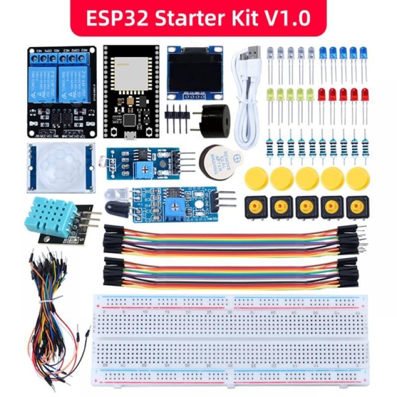 Super Starter Kit for ESP32 ESP-32S WIFI I OT Development Board for Arduino Project, Great Fun School Training ESP32 Kits