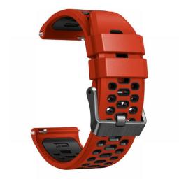 24mm Silicone Smart Watch Straps For Suunto 7/D5 Wristband Replace Bracelet For Suunto 9/9 Baro/Spartan Sport Wrist HR Watchband