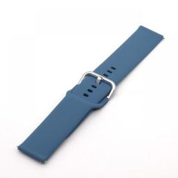 20mm 22mm Silicone Band For Samsung Galaxy Watch Active 2 Active 3 Gear S2 S3 GT2 Watchband Bracelet Strap For Huami Amazfit Bip
