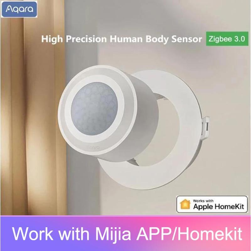 2022 New Aqara High Precision Sensor Zigbee 3.0 Motion Human Body Sensor Work With Smart Home Gateway Hub For apple HomeKit