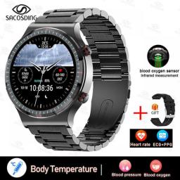 2023 New ECG+PPG Smart Watch Men Health Monitor Heart Rate Blood Pressure Watch IP67 Waterproof Sports Smartwatch Men For Xiaomi