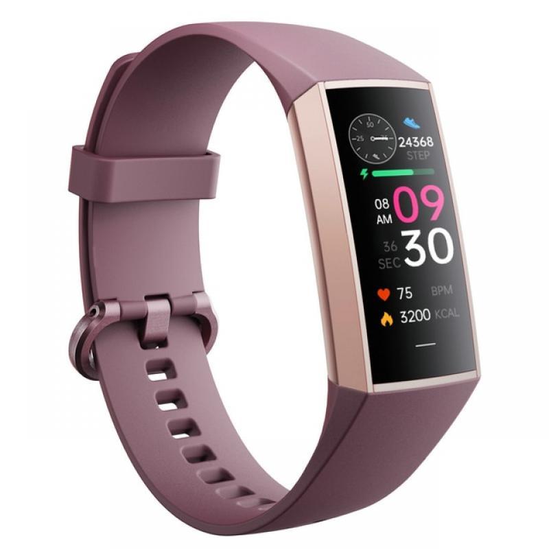 Amoled Fitness Bracelet for Women Tracker Smart Watch Always on Display Pedometer Sport Waterproof Smartwatch Connected Whatch