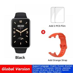 [World Premiere] Global Version New Mi Band 7 Pro 1.64'' AMOLED Curved Screen GPS Blood Oxygen 12Day Battery Smart Band 7 Pro