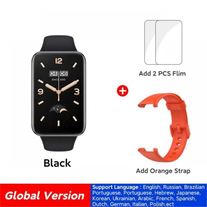 [World Premiere] Global Version New mi Band 7 Pro 1.64'' AMOLED Curved Screen GPS Blood Oxygen 12Day Battery Smart Band 7 Pro