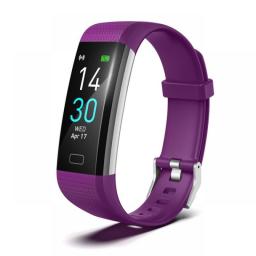 USB Charging Full Screen Sports Bracelet, IP68 Waterproof Blood Pressure And Heart Rate Monitoring Sports Step Smart Bracelet