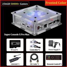 TSINGO Super Console X Pro Max 4K HD TV Video Game Consoles Dual System S905X CPU 70000+ Games 50+ Emulators For PSP/PS1/N64/DC