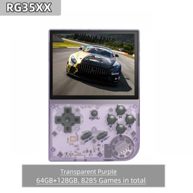 RG35XX Retro Handheld Game Console Linux System 3.5 Inch IPS Screen Cortex-A9 Portable Pocket Video Player 8000+ Games Boy Gift