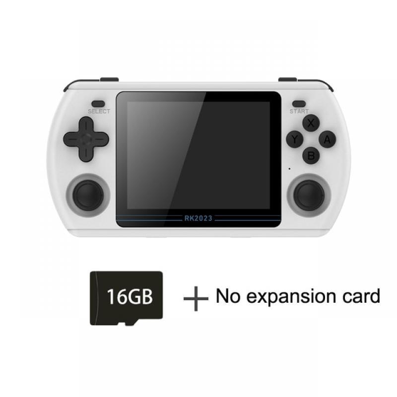 POWKIDDY RK2023 Retro Handheld Video Game Console 3.5 Inch 4:3 IPS Screen RK3566 Chip Dual Speaker Stereo Children's gift