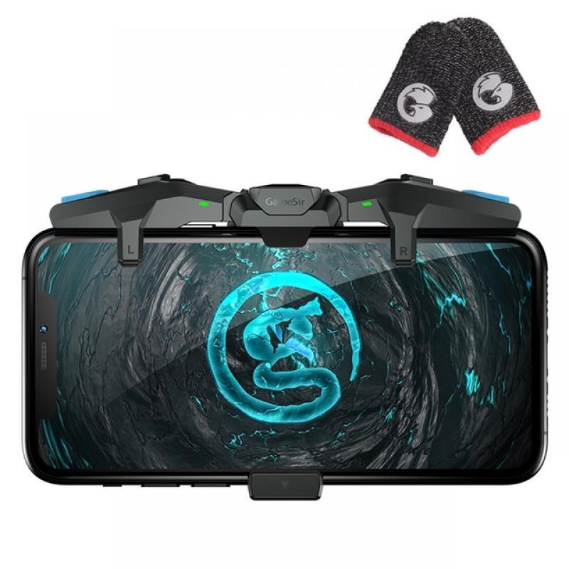 GameSir F4 Falcon PUBG Mobile Gaming Controller Call of Duty Gamepad Joystick for Apple iPhone Android Phone Triggers Button