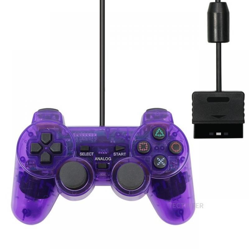 Wired Gamepad for Sony PS2 Controller for Mando PS2/PS2 Joystick for Playstation 2 Vibration Shock Joypad Wired USB PC Controle