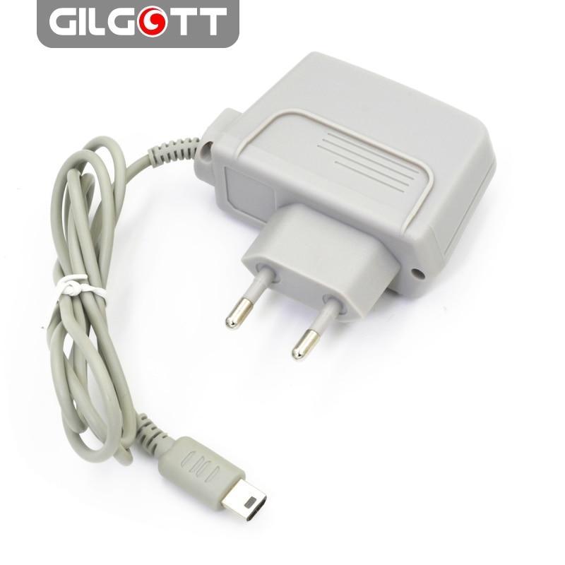 AC 100-240V Travel Wall EU Plug Charger Adapter Power Supply for Nintendo DSL DS Lite NDSL  - Grey