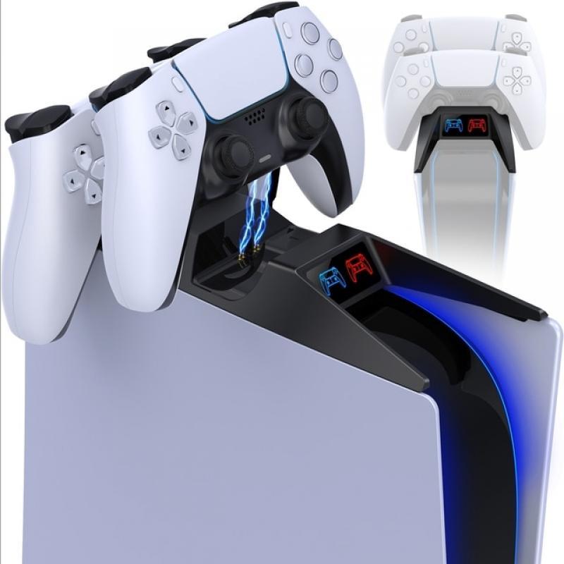 For PS5 Console Charging Dock Fast Charger Station For PS5 Wireless Controller Dual Controller Charger For PS5 Accessories
