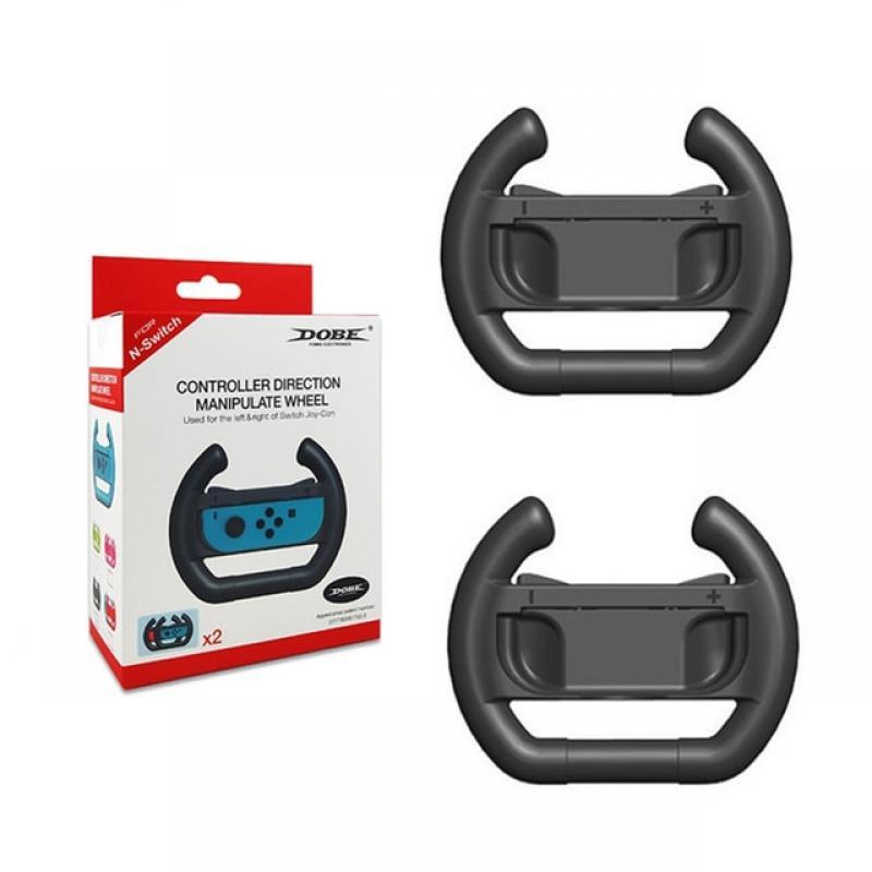 2PCS Nintend Switch ABS Steering Wheel Handle Stand Holder Left Right Joy-Con Joycon For Nintend Switch NS NX Controller Wheels