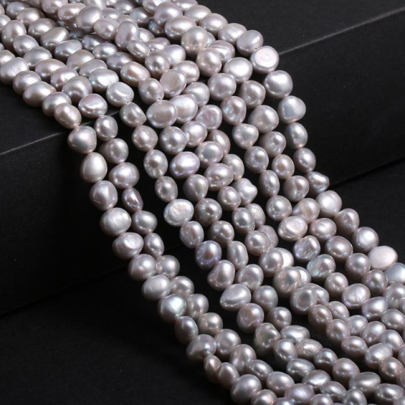 Natural Freshwater Pearl Baroque White Pink Black Irregular Beads For Jewelry Making DIY Earring Bracelet Necklace Accessories